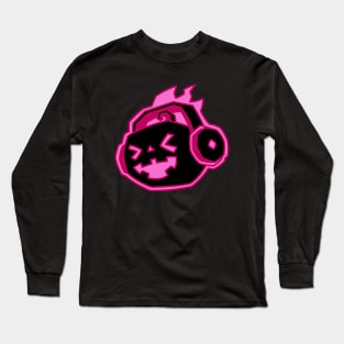 Party Pumpkin - Hot Pink Long Sleeve T-Shirt